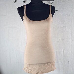 Jockey Beige Nude 2pk Elance Supersoft Micromodal Span Stretch Strap Cami Size L